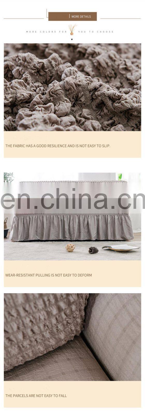 2019 latest oriental design fabric sofa cover for living room