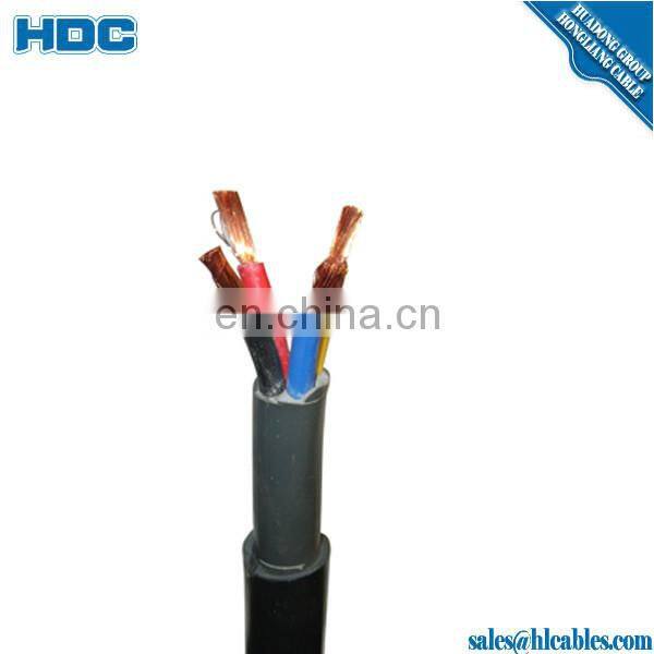 PVC Insulated screen flexible control cable with multicore cable