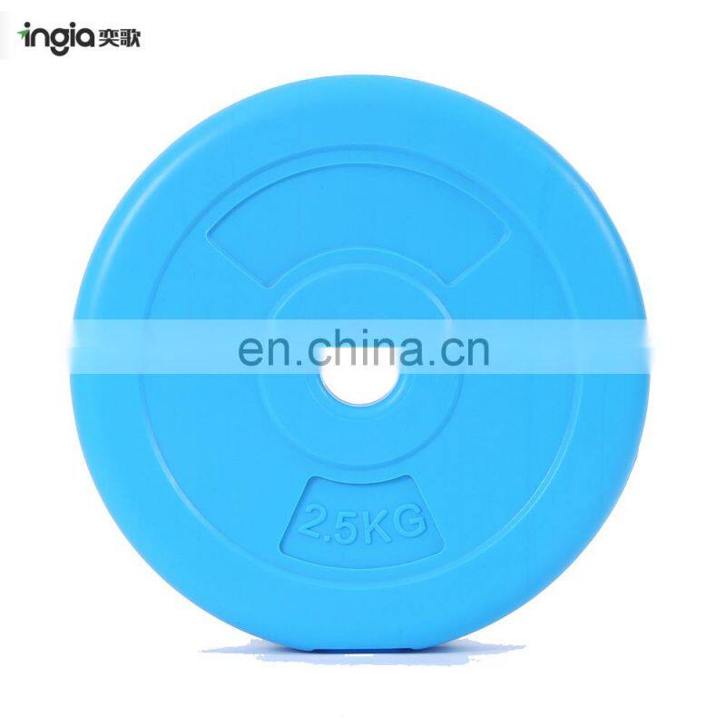 High Quality Weight Lifting Rubber Barbell Disc For Home Use