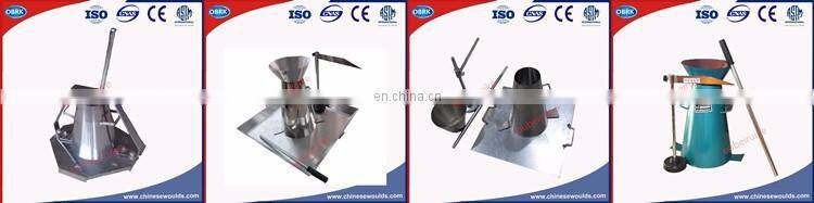 6" Scale Concrete Slump Cone Tamping Bar With Rubber Handle