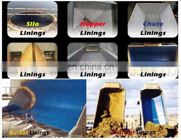HDPE lining sheet / Wear resistance solid HDPE liner board for sale