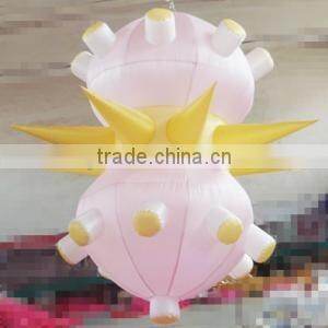 2016 new led light inflatable ceiling hanging decoration for party bar club decoration