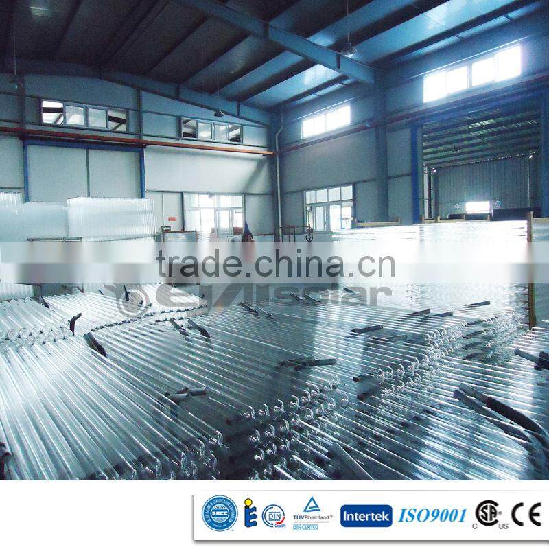 Green energy instant hot water heat pipe process industry solar collector