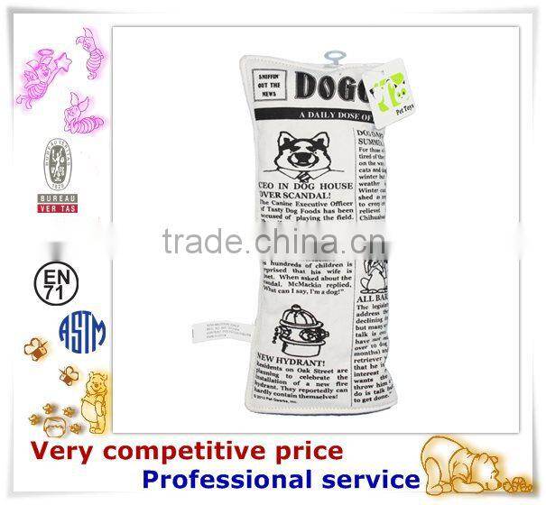 Factory Promotion Custom Made Plush Pet Products cat dog pet toy