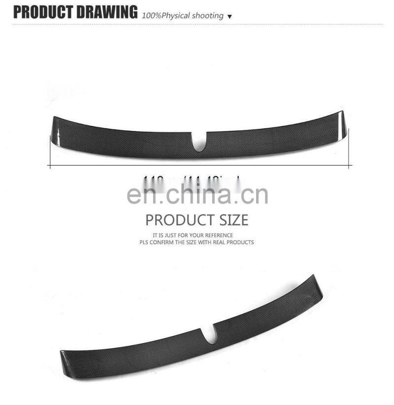 Carbon Fiber Roof Spoiler for Mercedes Benz W211 E-Class E300 E350 E500 E55 E63 AMG Sedan 4-Door 2002-2008