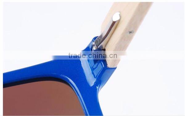 new arrival top quality TAC polarized revo silver lens wood arms sungalsses