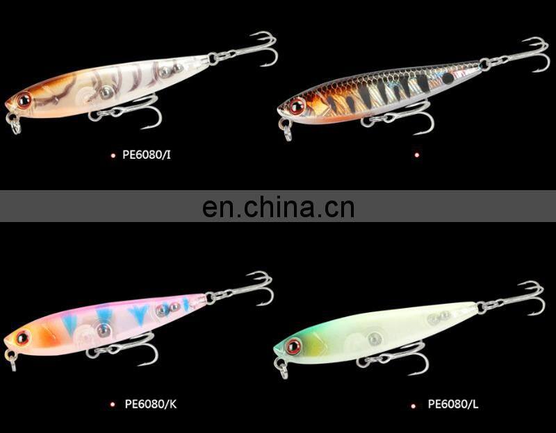 New Colors 55mm 3.5g Bass Hooks Crankbait Tackle Isca Artificial Para Pesca Sinking Pencil Lures