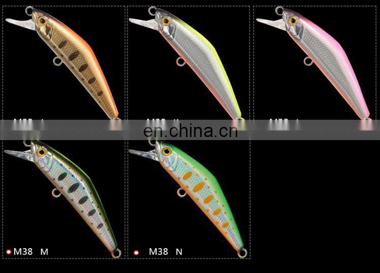 fishing artificial lure 2g 3.8cm mini sinking minnow hard plastic bait lure pesca bait