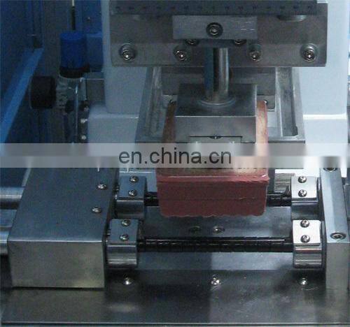 Auto Walmart hanger ring sizer clip logo silicone pad printer tampo printing machine china