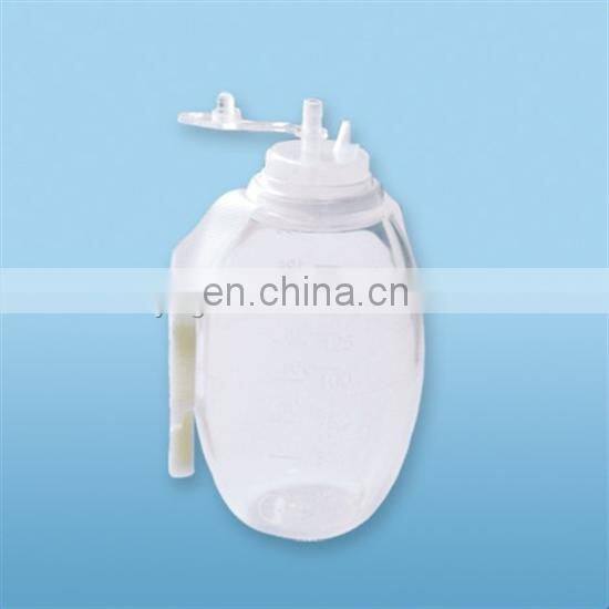 Disposable wound drainage system with CE&ISO