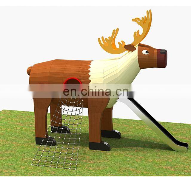 playground outdoor equipment playground stainless steel slides customized outdoor playground