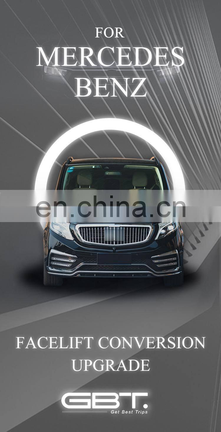 GBT Car bumpers for class V automotive parts mercedes benz class V toppik kit 2016