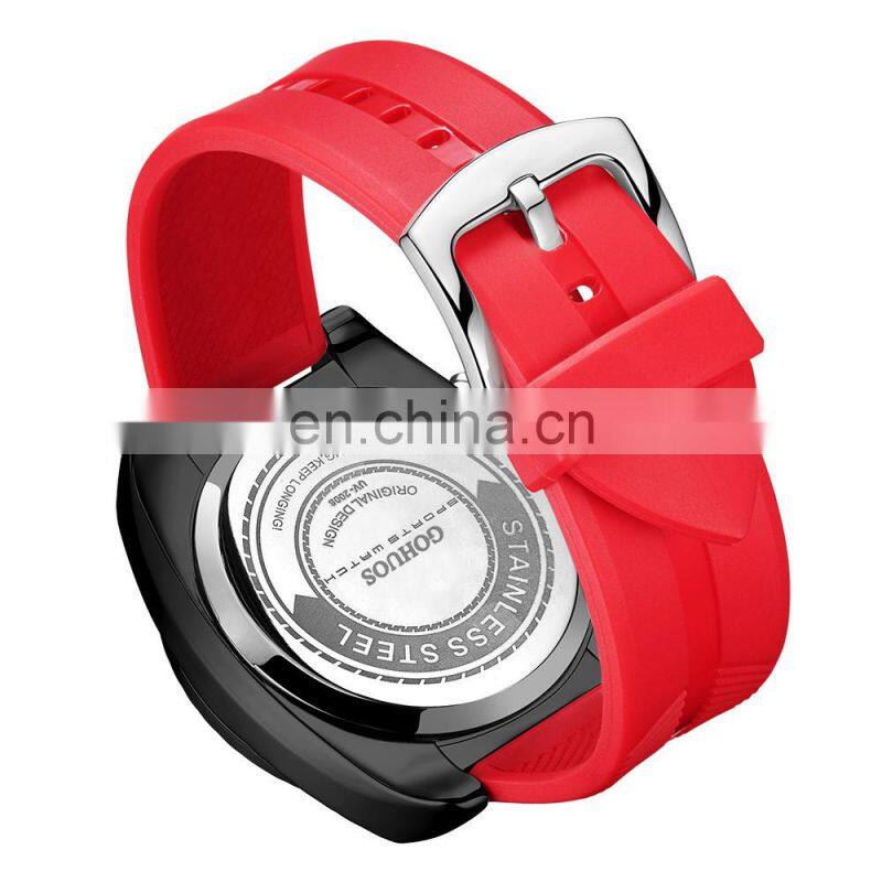 Gohuos UV2008 Reloj Hombr Mens Wrist Watches Analog Water Proof Luxury Watches for Men