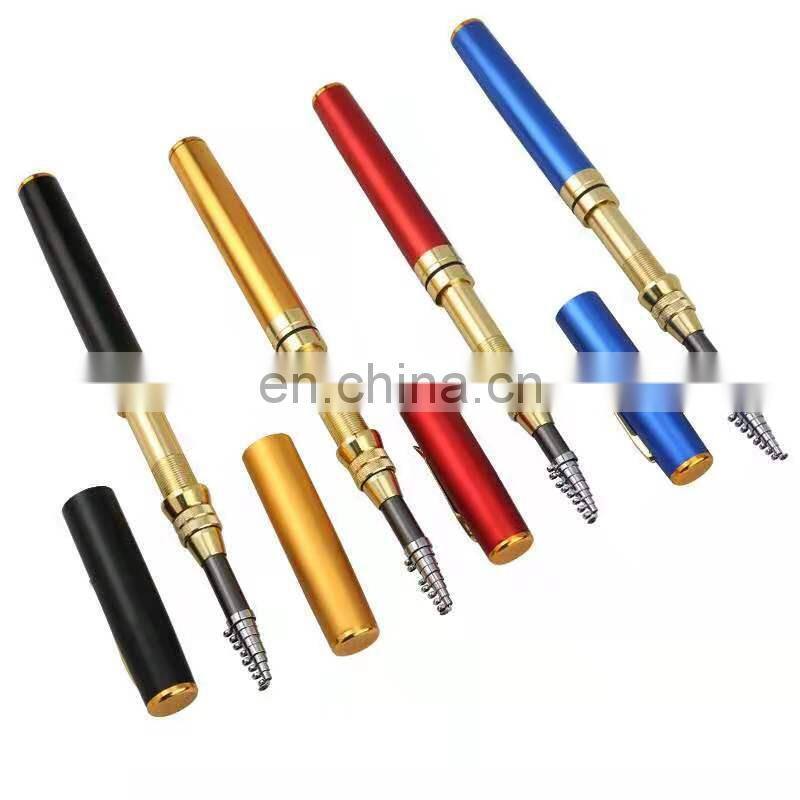 in stock very small mini super short kids child children pocket pen fishing rod 100 centimeter