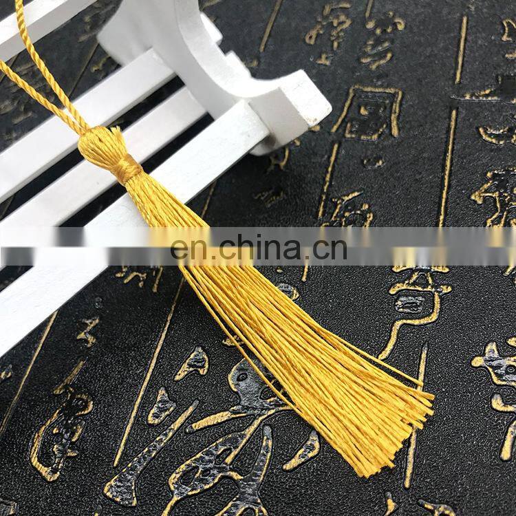 Polyester Silk Tassel Fringe 13cm Cotton Tassels Trim For Sewing Curtains Accessories