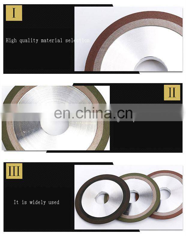 LIVTER Cutting tungsten steel grinding wheel with single bevel PDX wheel and carbide disc