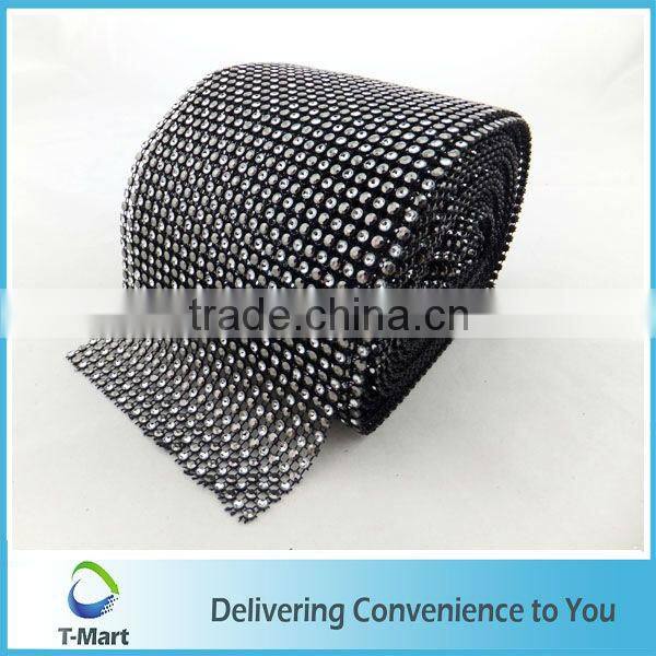 All kinds plastic rhinestone mesh trimming for garment/ornament