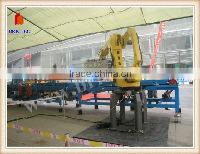 Labor saving!! Automatic stacking robot for brick pruduction line, clay brick making machine for sale
