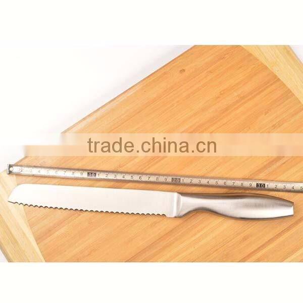 High quality full stainless steel serrated bread slicer knife cake knife bread knife blades