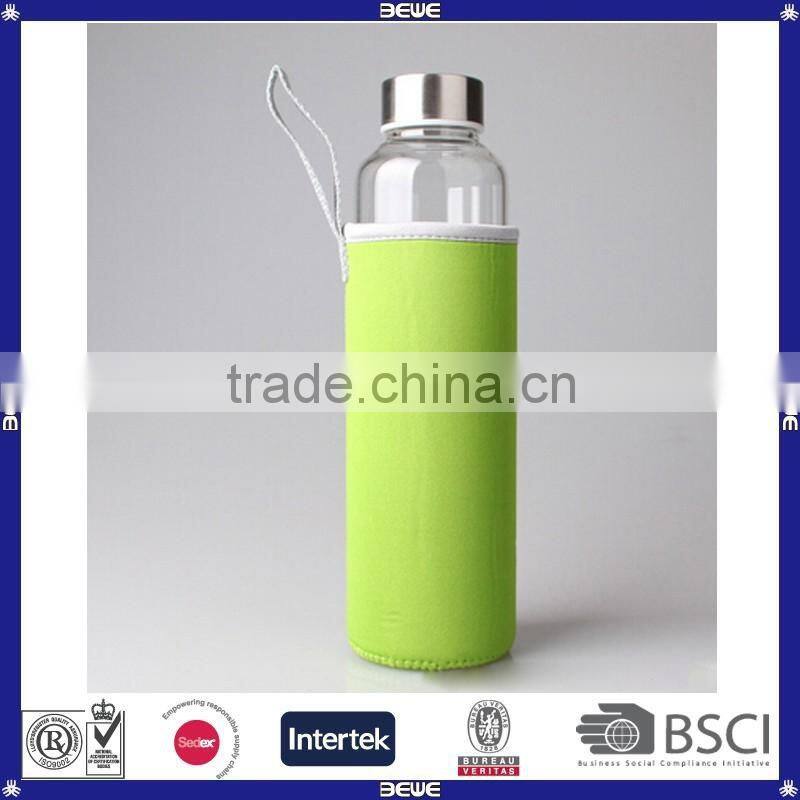 wholesale price custom lemon glass bottle