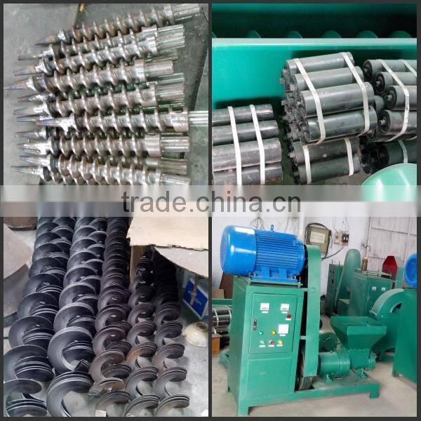 2015 Best selling perfect working performance and lowest price sawdust briquette machine
