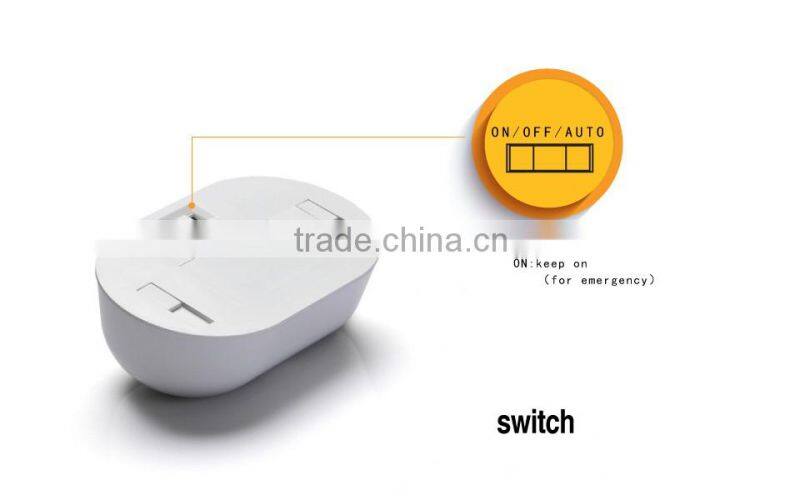 Indoor induction lamp for bedroom battery replace LED sensing night light