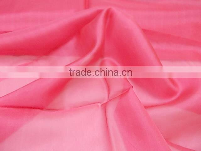 Indian silk organza fabric, 100% silk, platinium