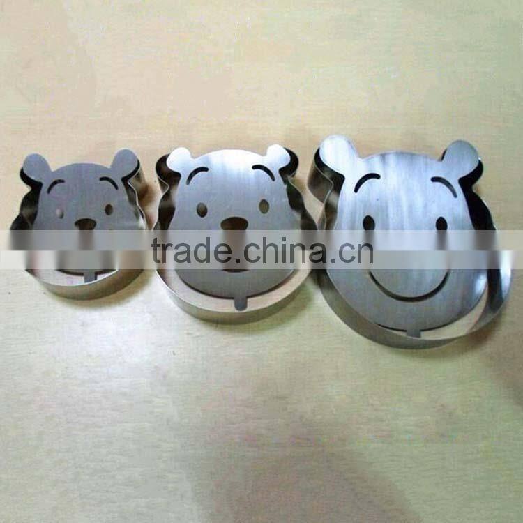 YangJiang factory manufature Cute hot sales McDull shaped stainless steel biscuits cutter mold