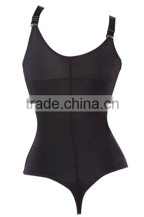 Black sexy women's body shaper shapewear Trainer Shaper Thong Slimming shaper