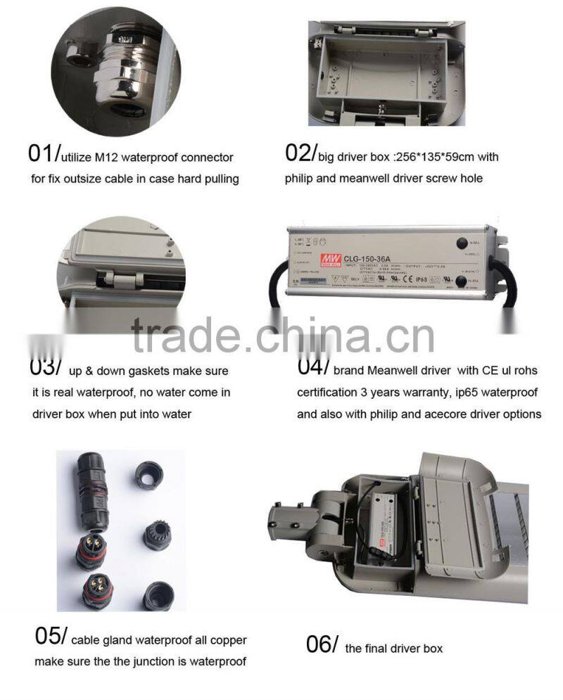 New module design die casting aluminum led street light housing 60w