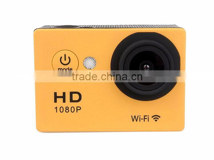 W9 Factory Price 2 Inch Sport DV Full HD 1080P Action Camera With Wifi