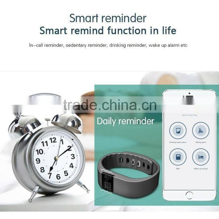 Hot OLED Screen TW64 Smart Wristband Bluetooth Sport Wristband Sleep Monitoring Fitness Tracker