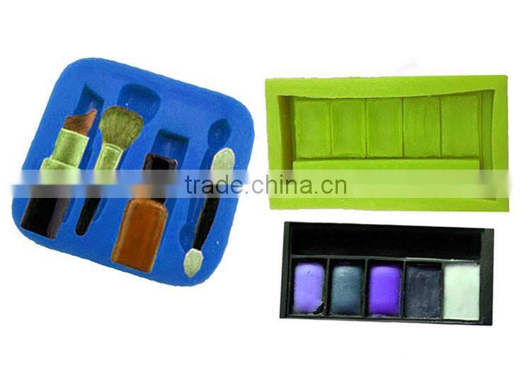 Lipstick Silicone Fondant Mould Cake Sugarcraft Chocolate Decorating Baking Mold