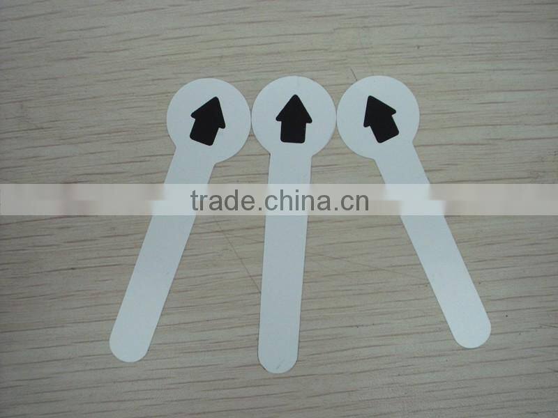 CR2032 battery clear plastic battery pull tab