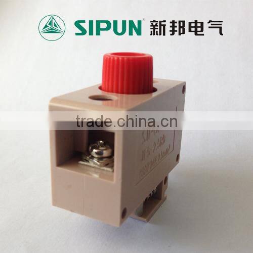 JF5 2.5mm fuse type din rail terminal