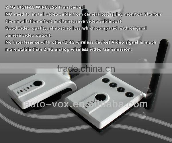 2400~2483.5Mhz 2.4G digital wireless transmitter and receiver for heavy duty vehicles