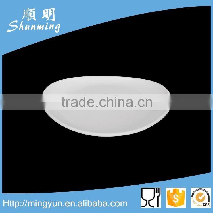 Dishwasher safe plastic melamine plate