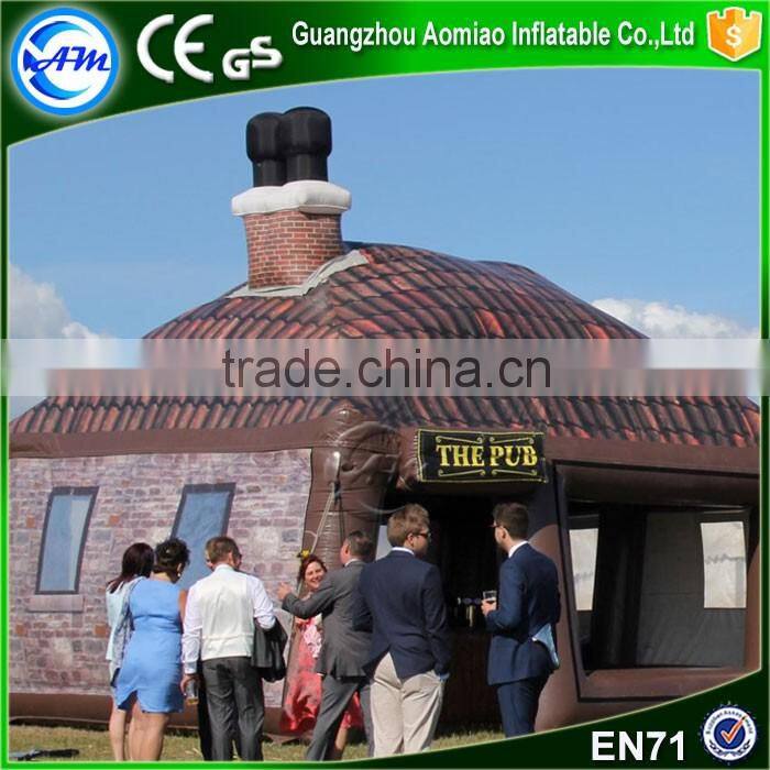 Customize inflatable uneven bar&pub inflatable bar for sale