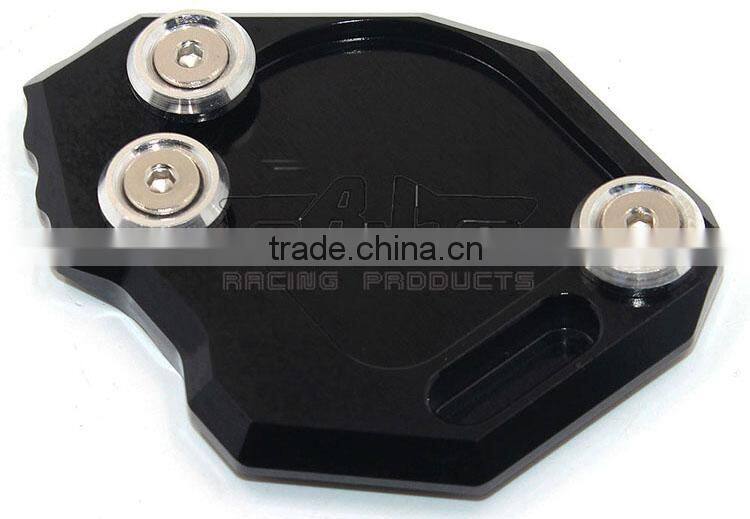 BJ-SSE-BM002 Aftermarket CNC Aluminum Anodized Sportbike Motorcycle Kick Stand Plate for BMW F800GS 08-15