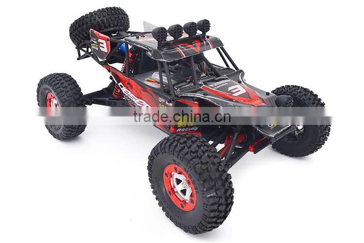 New RC model rc car with 2.4G 4WD desert off-road rc car accessories for sales