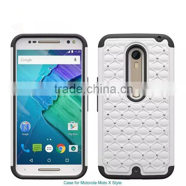 Keno New Products 2016 Mobile Accessories for MOTO X Style Case, Recycled Plastic Cell Phone Cases for MOTO X Style
