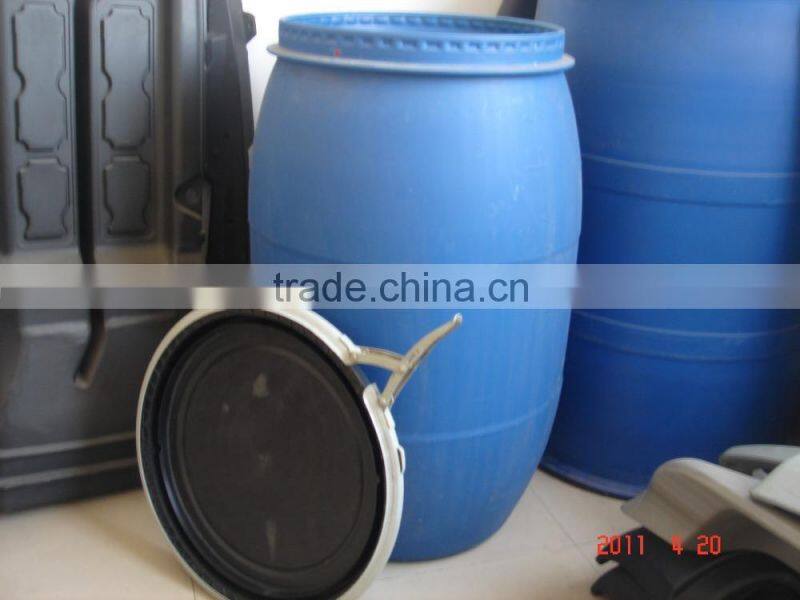220L drum extrusion blow moulding , plastic chemical drum mould maker