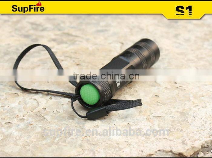 2015 Mini led torch flashlight with 16340 battery