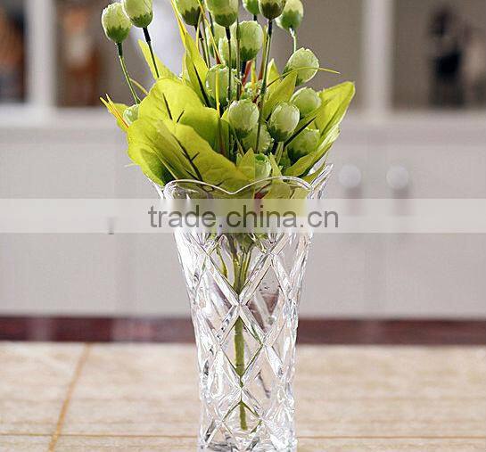 glass flower vase