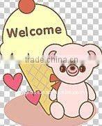 art glass bottle horse