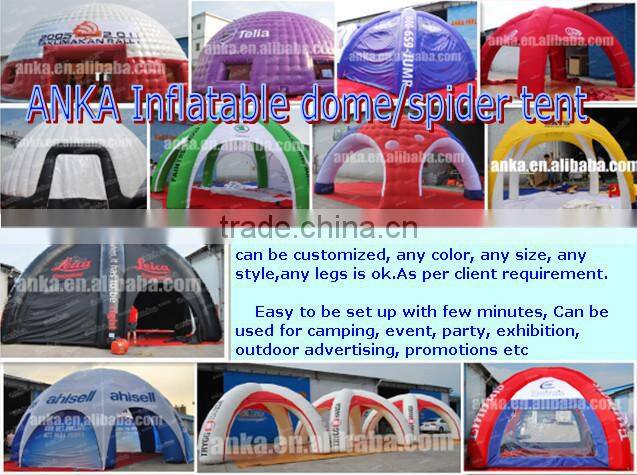 High quality inflatable igloo event tent, geodesic dome tent for event