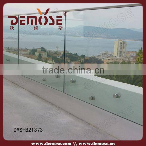 indoor staircase decorative plexiglass railing