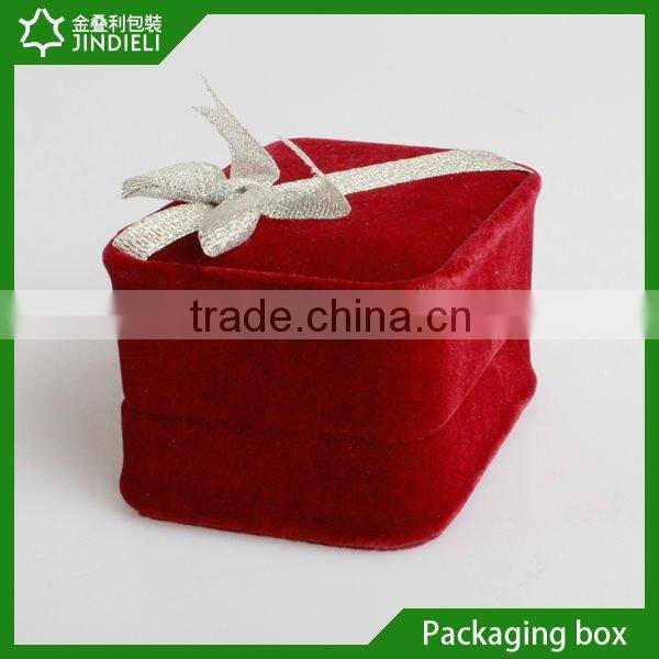 wooden suede chair ring boxes