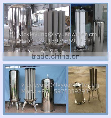 40 inch pure titanium washable water filter cartridge guangzhou with 222 fittings