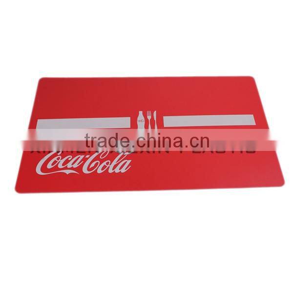 Placemat,custom placemat,square placemat,offset printing placemat